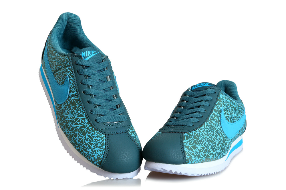 Nike Cortez Gump geometric mixed colors Sky Blue Jade (3)